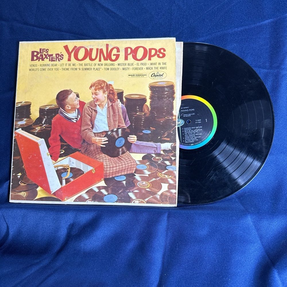 's Young Pops Vinyl Record - Black